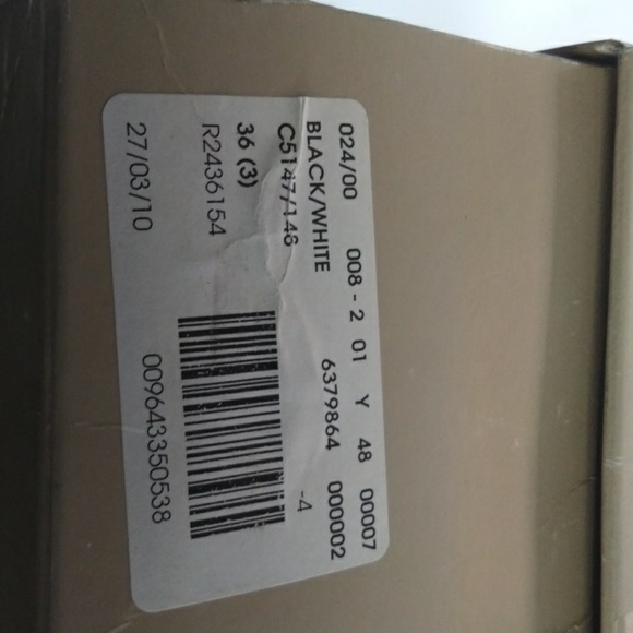 Dune Shoes UK 3 Eur 36 cream and black - Picture 5 of 8